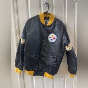 Satin Steelers Jacket